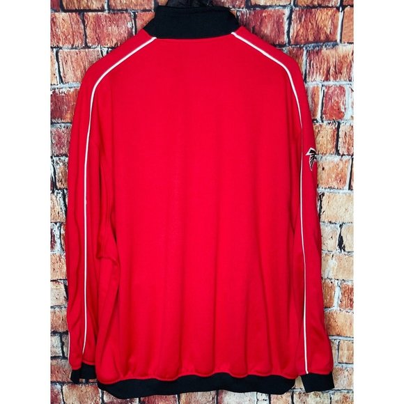 VTG Atlanta Falcons Gridiron Classics Reebok NFL Embroidered Zip Up Jacket 2XL - Picture 8 of 8